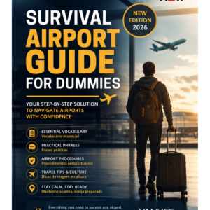 YN Survival Airport Guide for Dummies™ | Guia de Sobrevivência em Aeroportos para Leigos™ ✈️